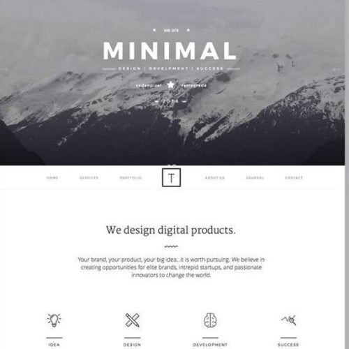 Minimalist Website Templates_ Modern Design Inspiration for Your Landing Page